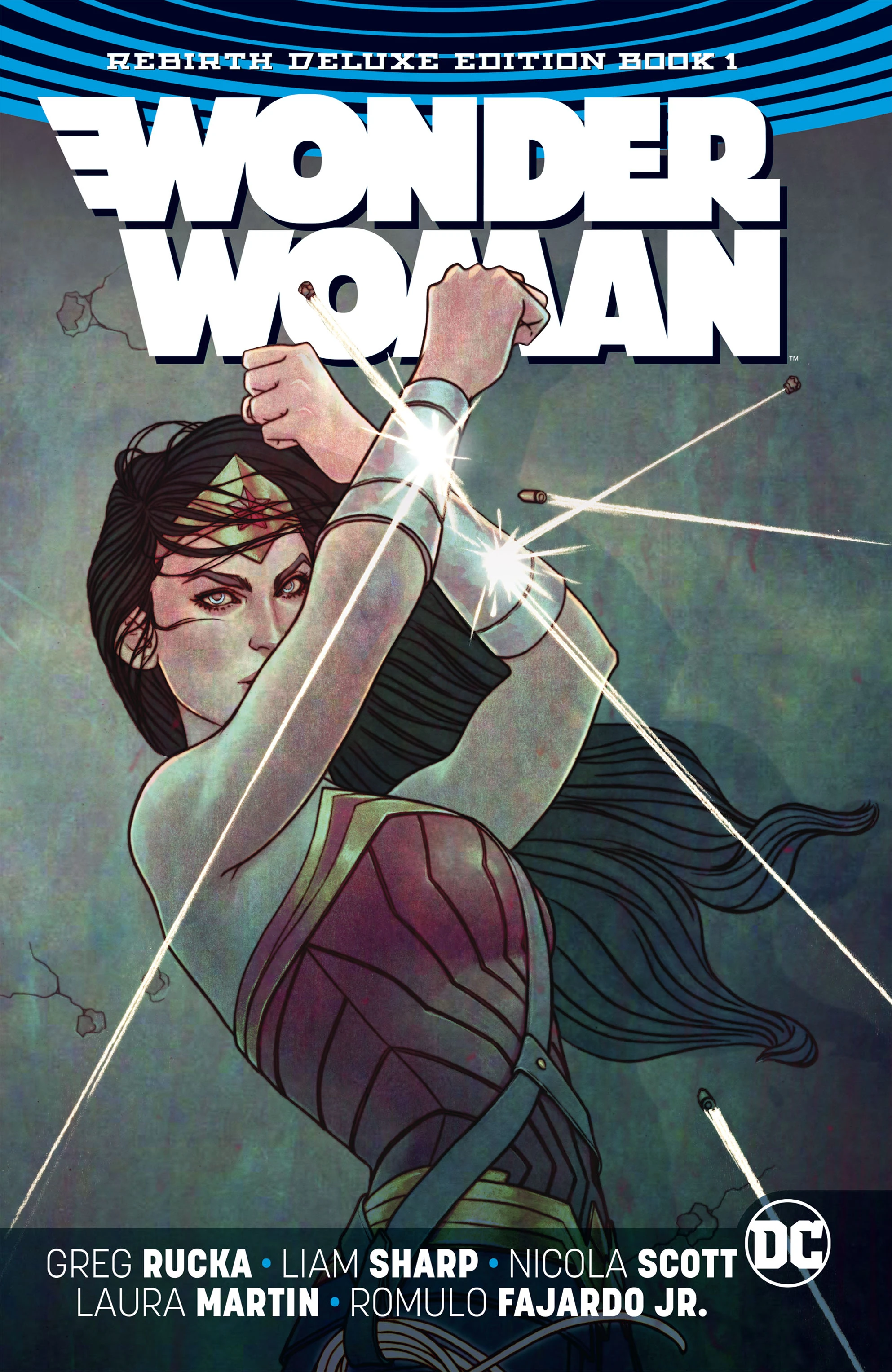 Wonder Woman: The Rebirth Deluxe Edition Book 1 (DC, 2017) cover